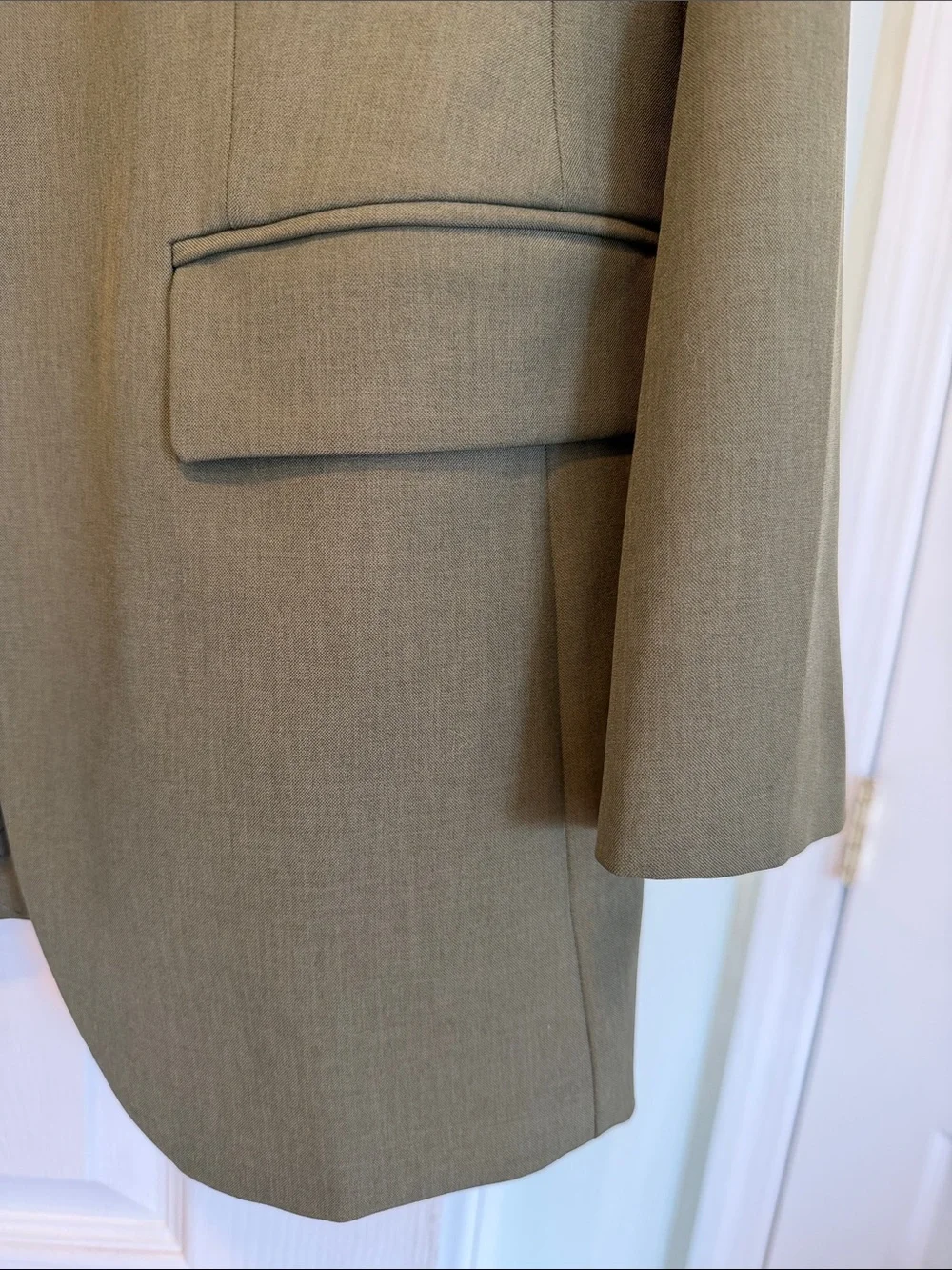 Banana Republic Olive Single-Button Blazer - Picture 5 of 6